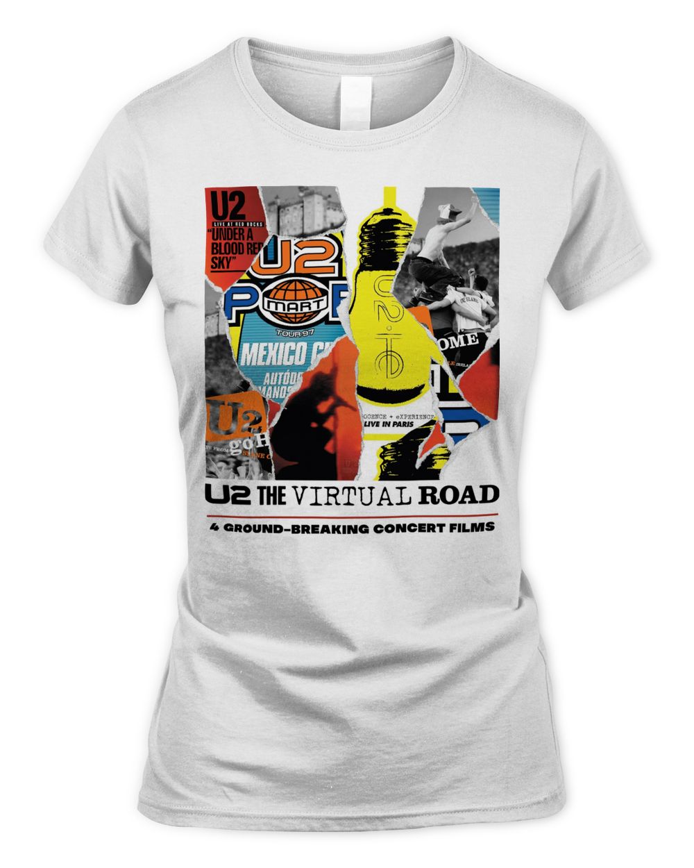 U2 Merchandise The Virtual Road Shirt