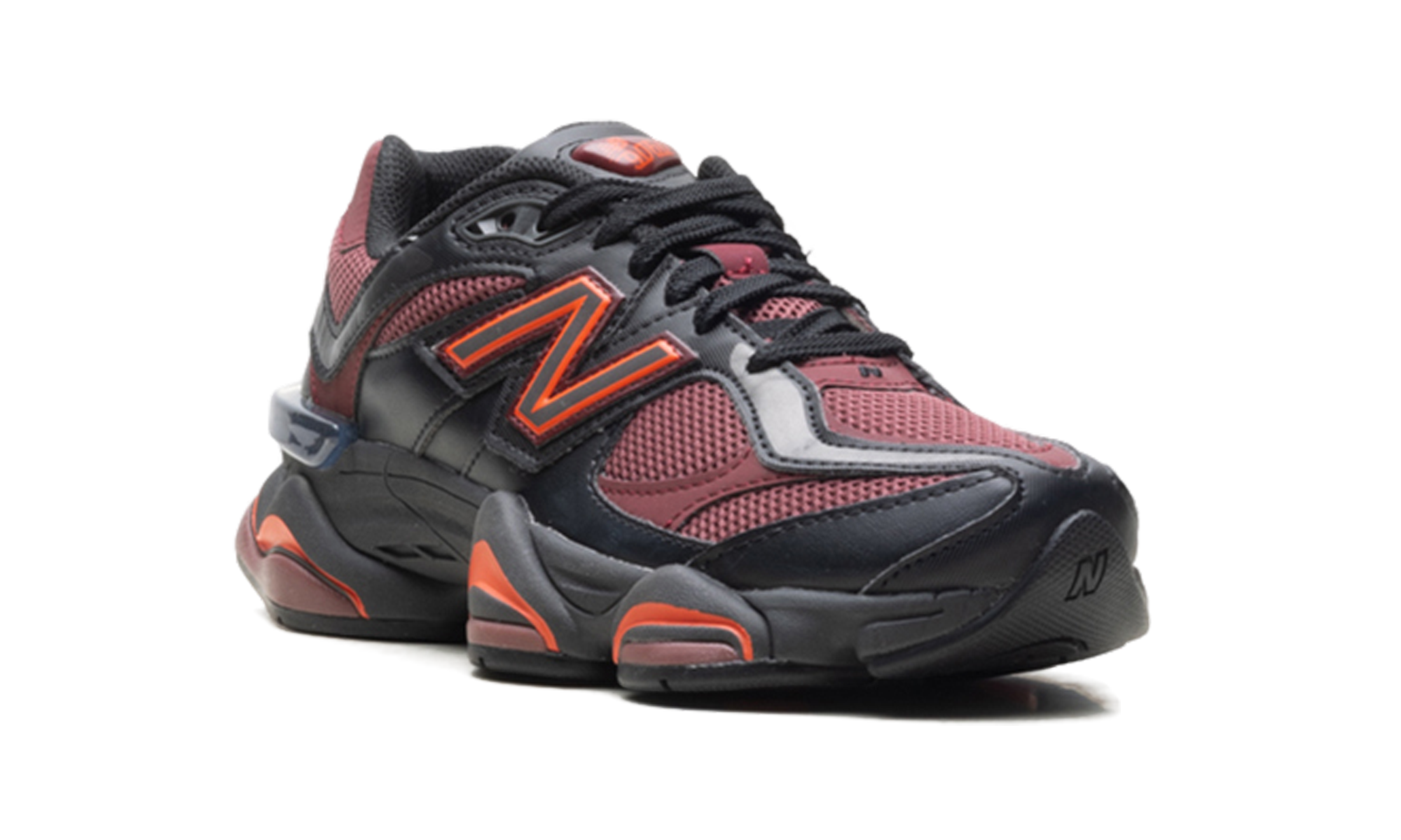9060 "Black / washed burgundy" U9060BLA
