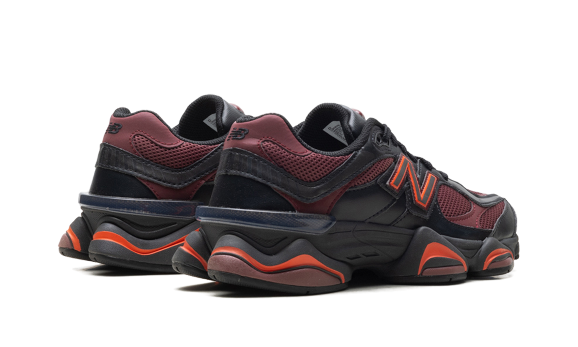 9060 "Black / washed burgundy" U9060BLA