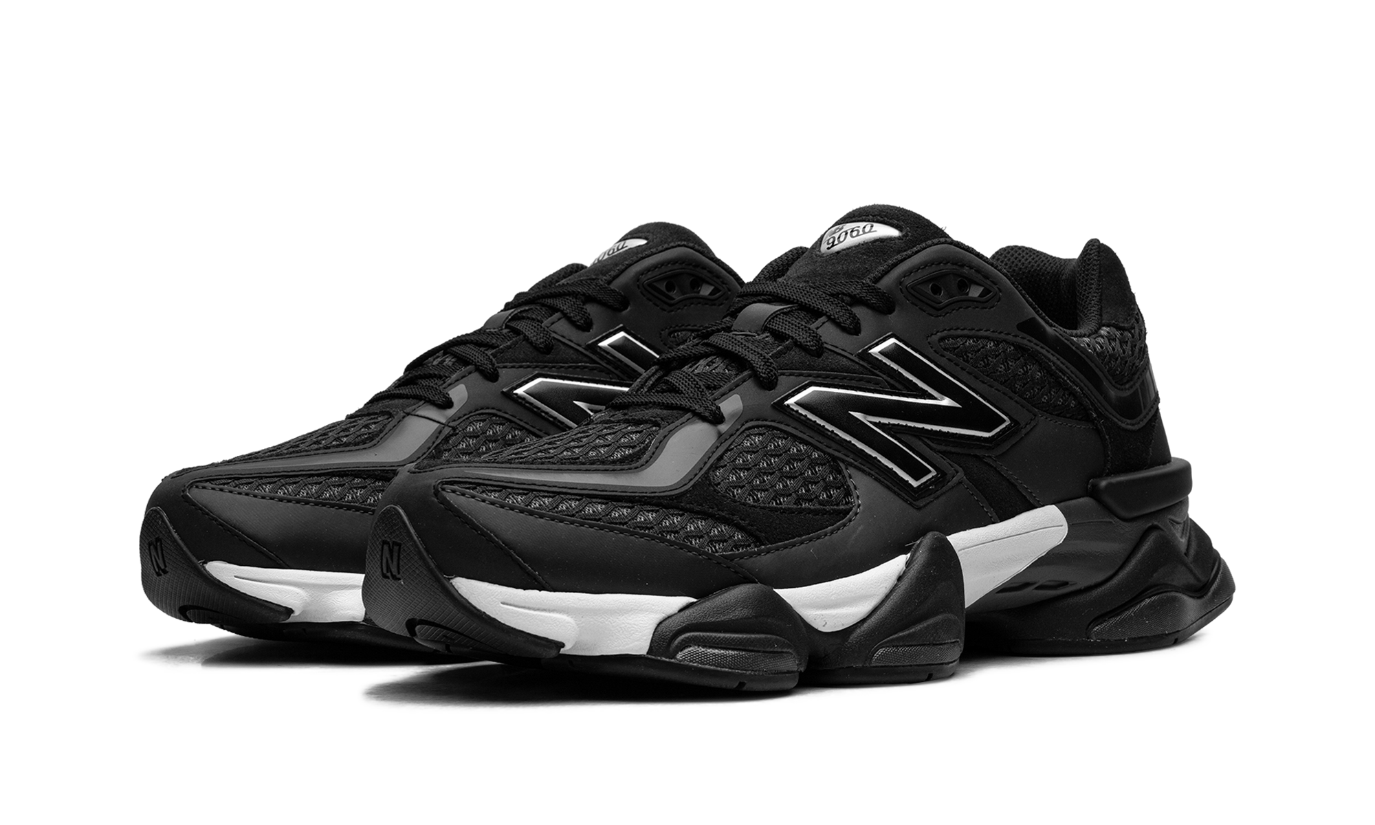 9060 "Shoe palace - black/silver" U9060PNR