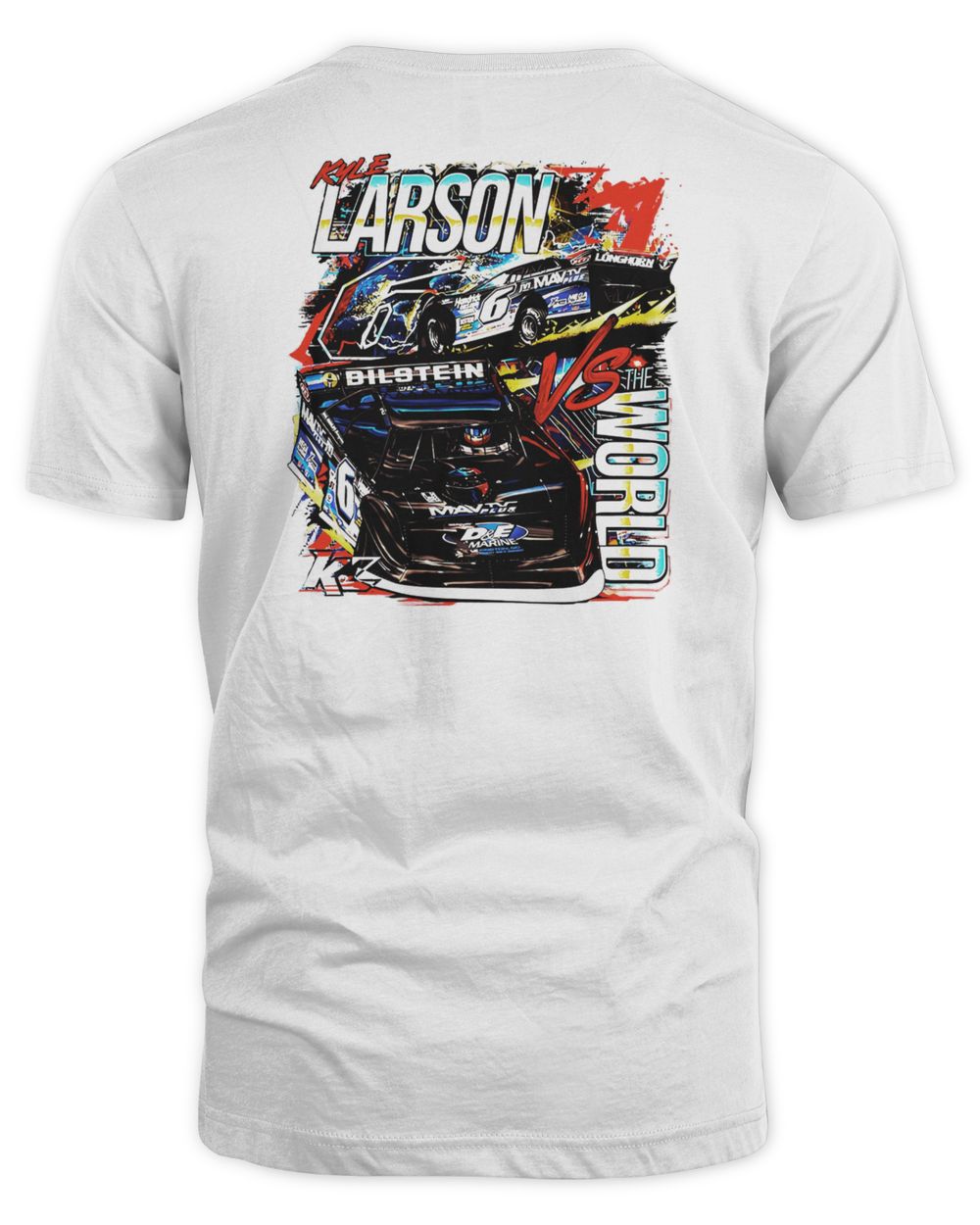 Kyle Larson Merch The World Shirt