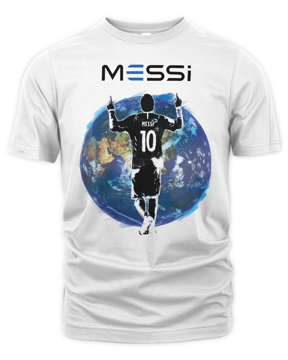 Messi Merch World Messi Silhouette Shirt