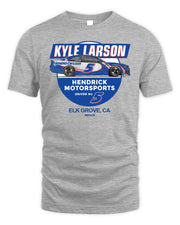 Kyle Larson Hendrick Motorsports Team Collection Hendrickcars.com Vintage Speed Shirt