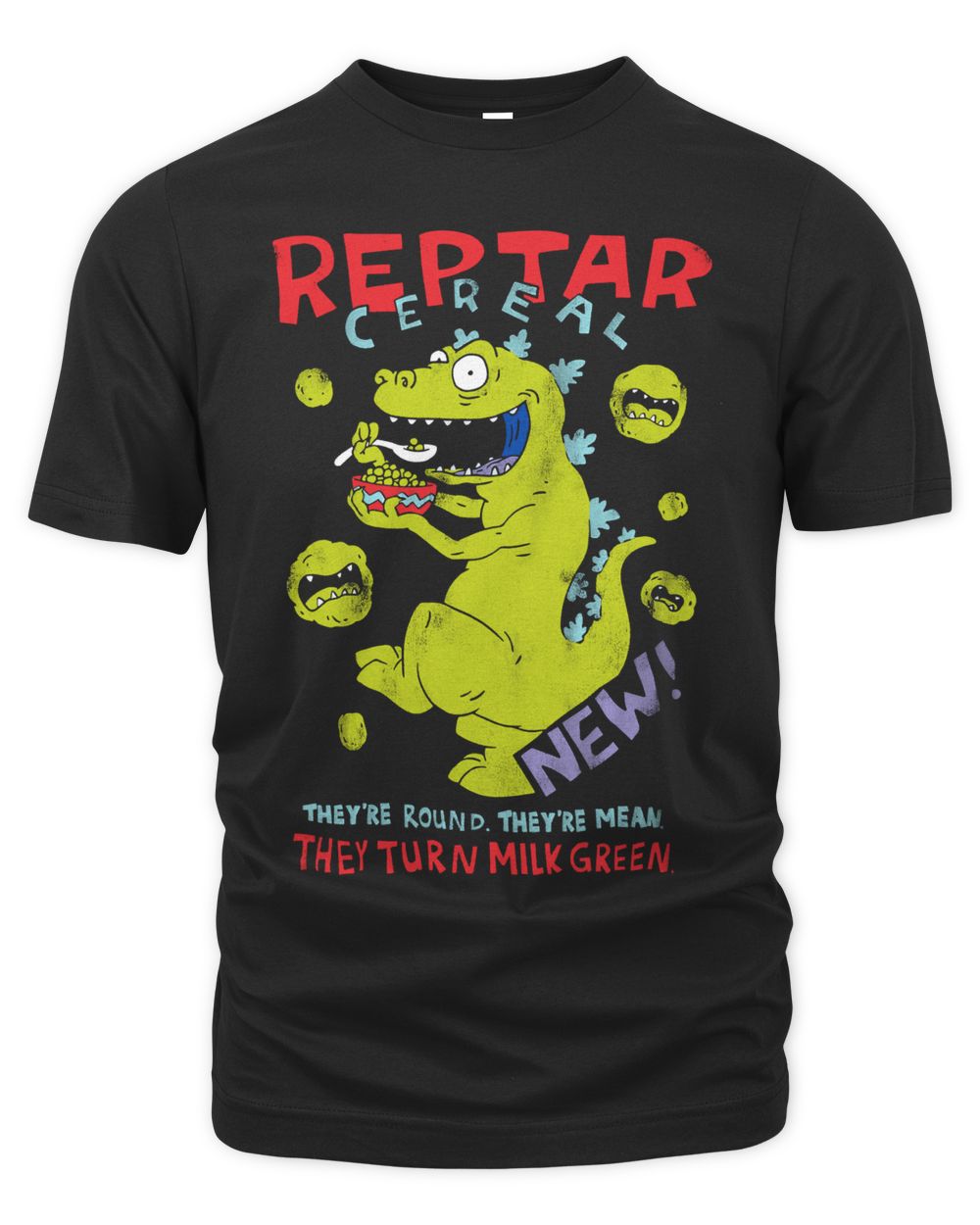 Truffle Shuffle Merchandise Rugrats Reptar Cereal Shirt