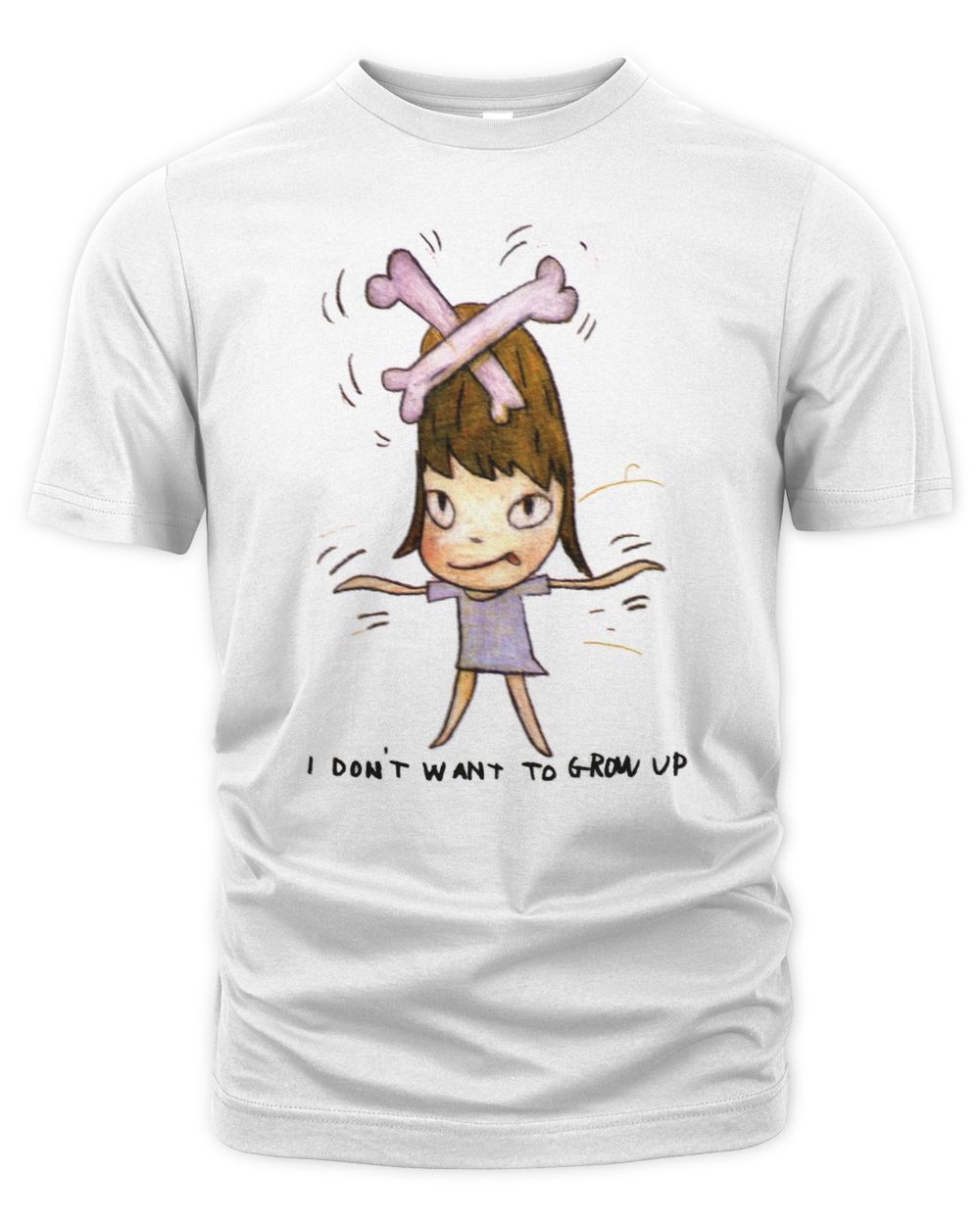 Lacma Yoshitomo Nara I Don't Want To Grow Up Shirt