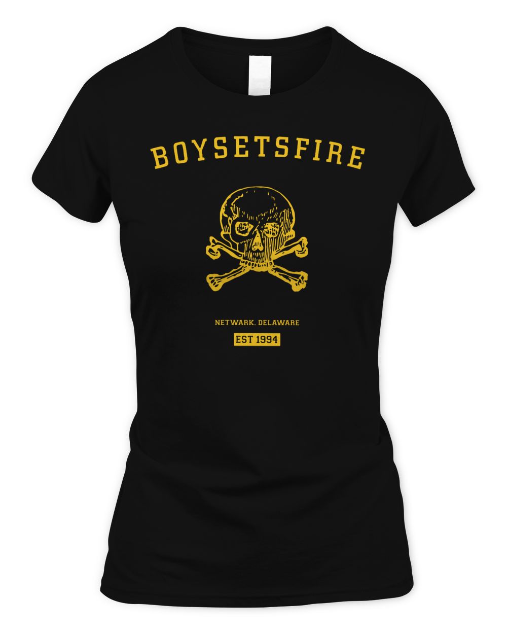 Boysetsfire Merch Skull Shirt