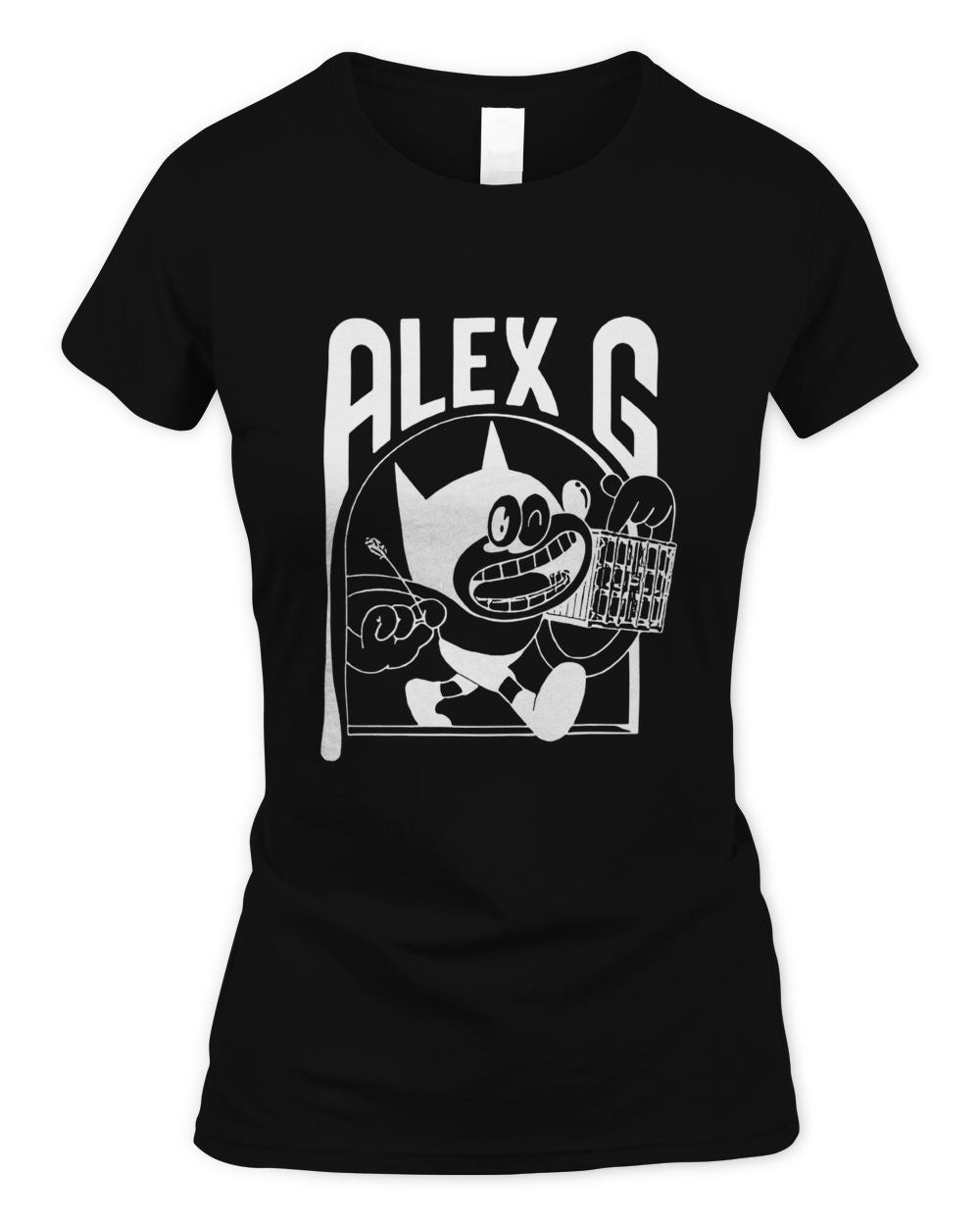Alex G Merch Cage Shirt