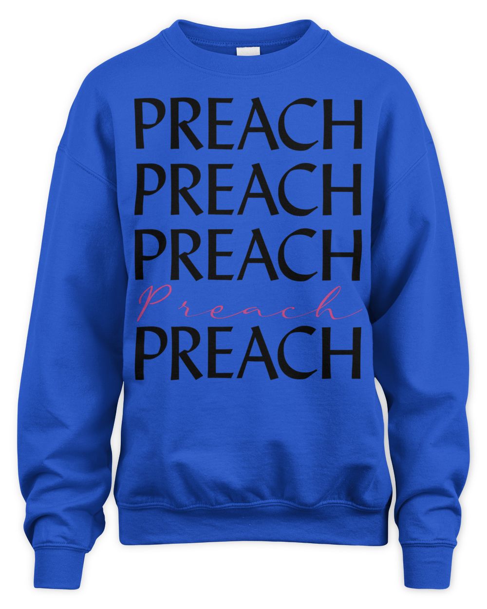 Preach Clothing Logo Wording Shirt