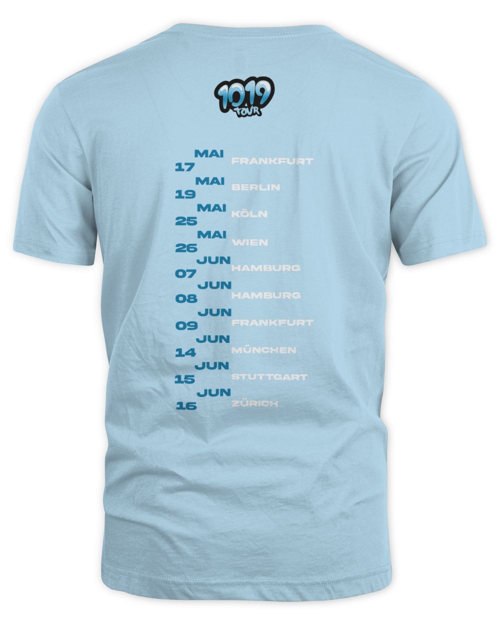1019 Merch Omar Tour Shirt