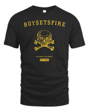 Boysetsfire Merch Skull Shirt