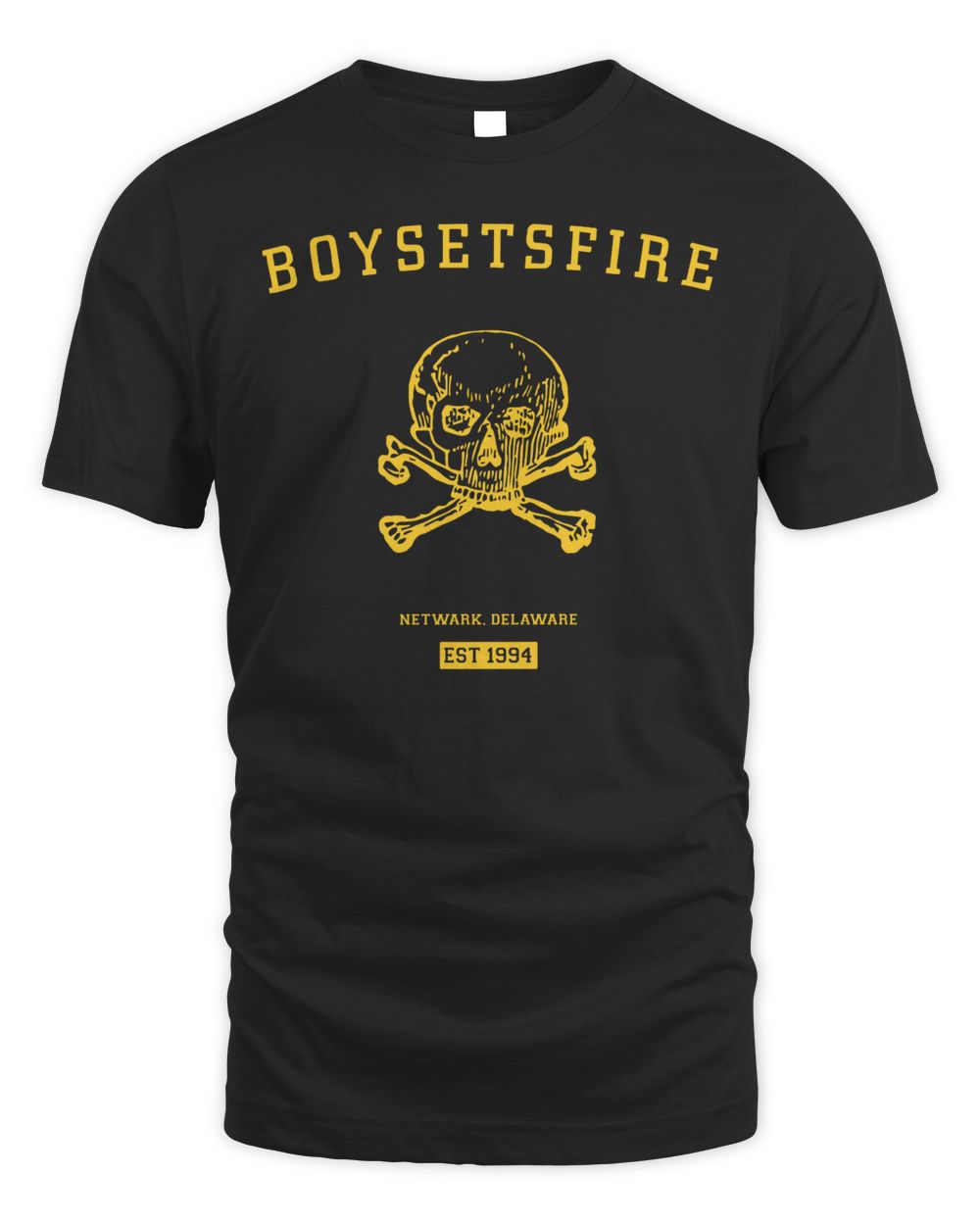 Boysetsfire Merch Skull Shirt