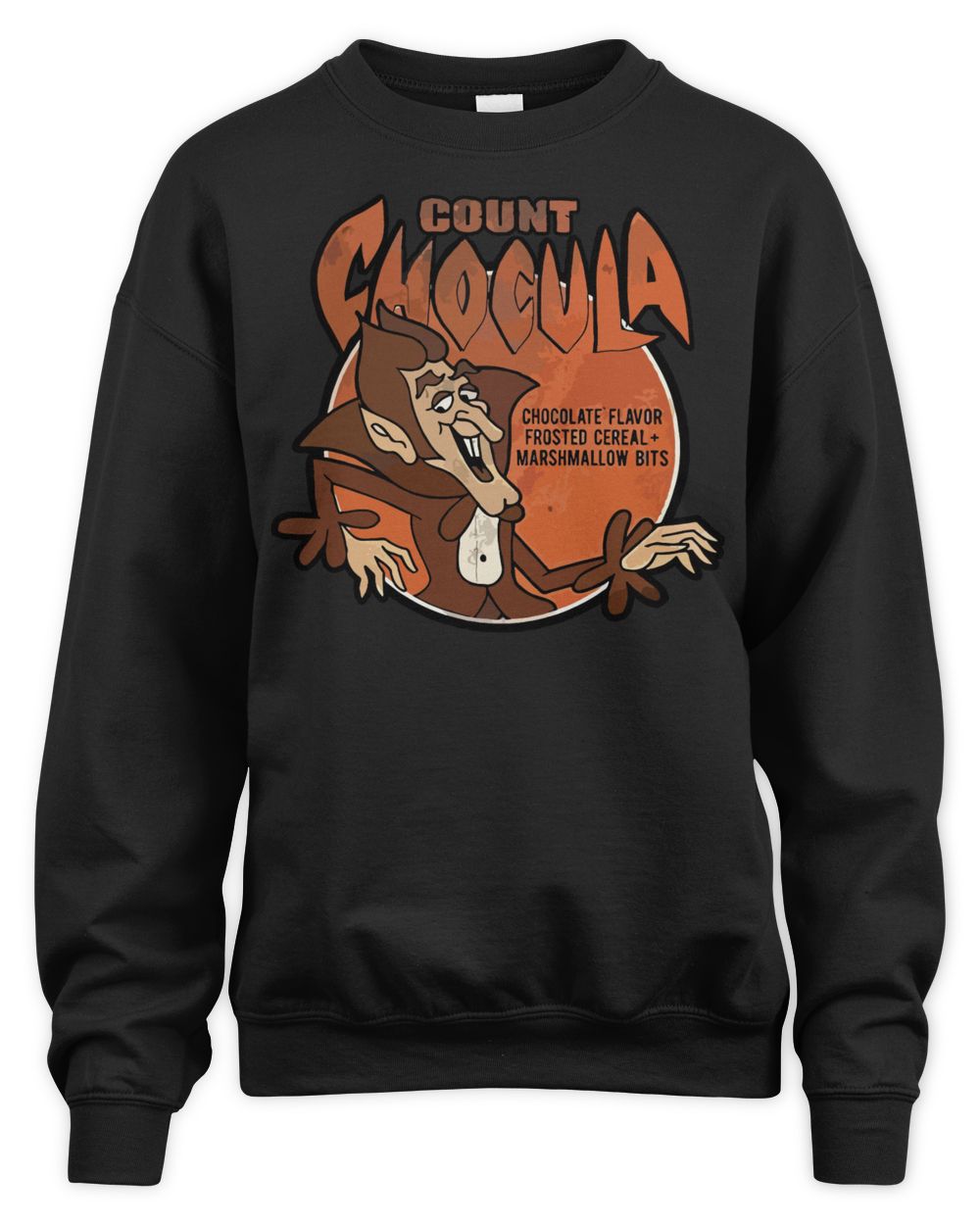 Count Chocula Distressed Monster Cereal Logo Shirt