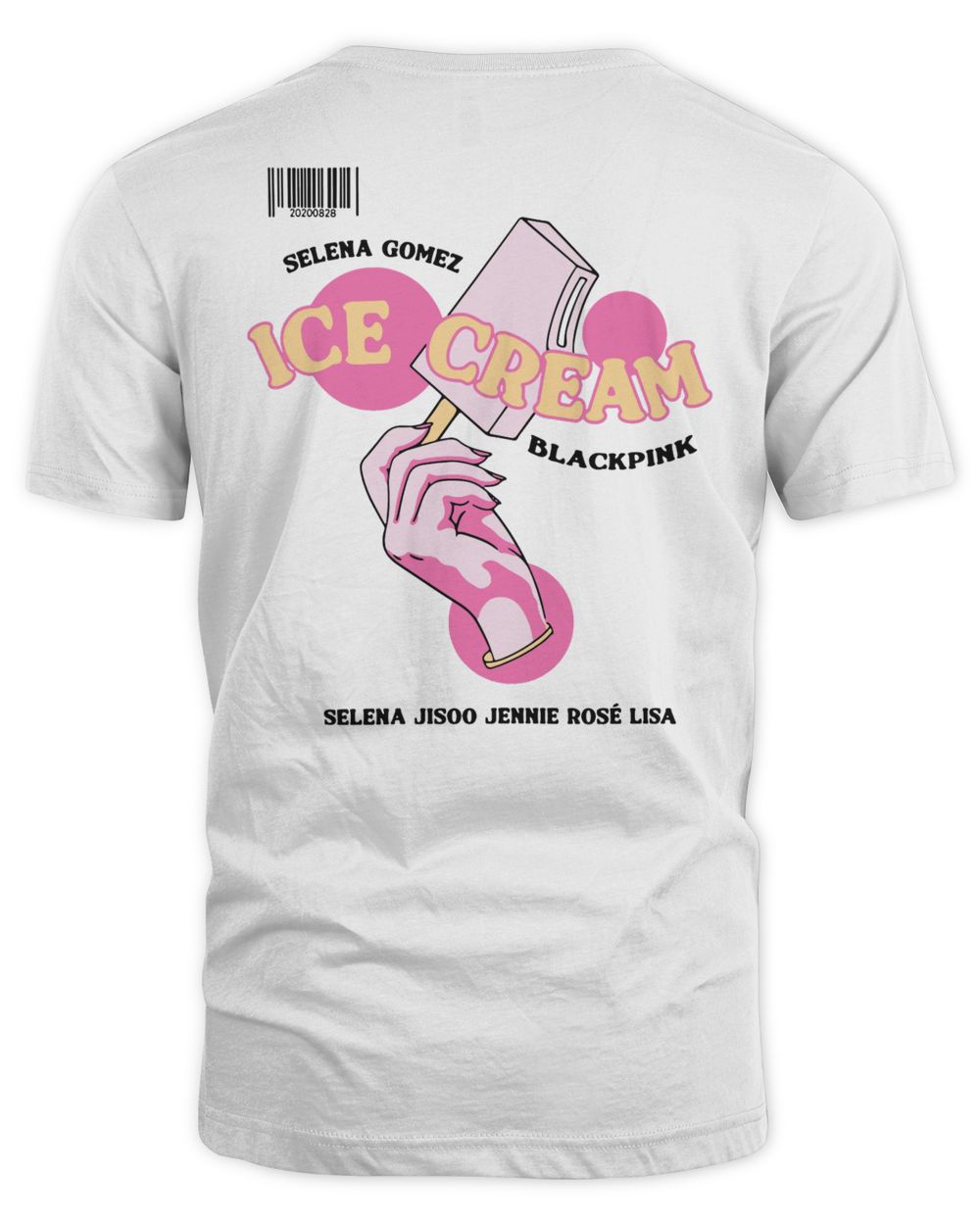 Blackpink Merch Pink Ice Cream Shirt