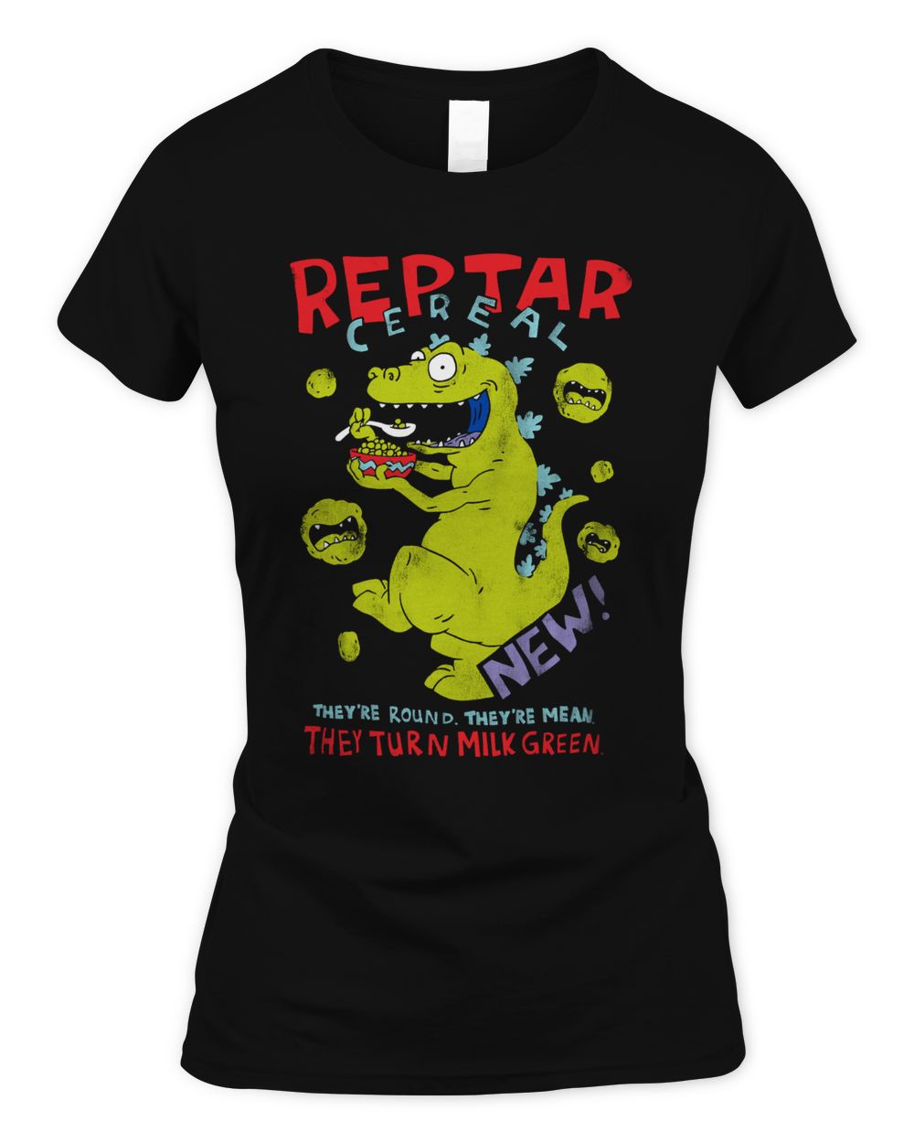 Truffle Shuffle Merchandise Rugrats Reptar Cereal Shirt
