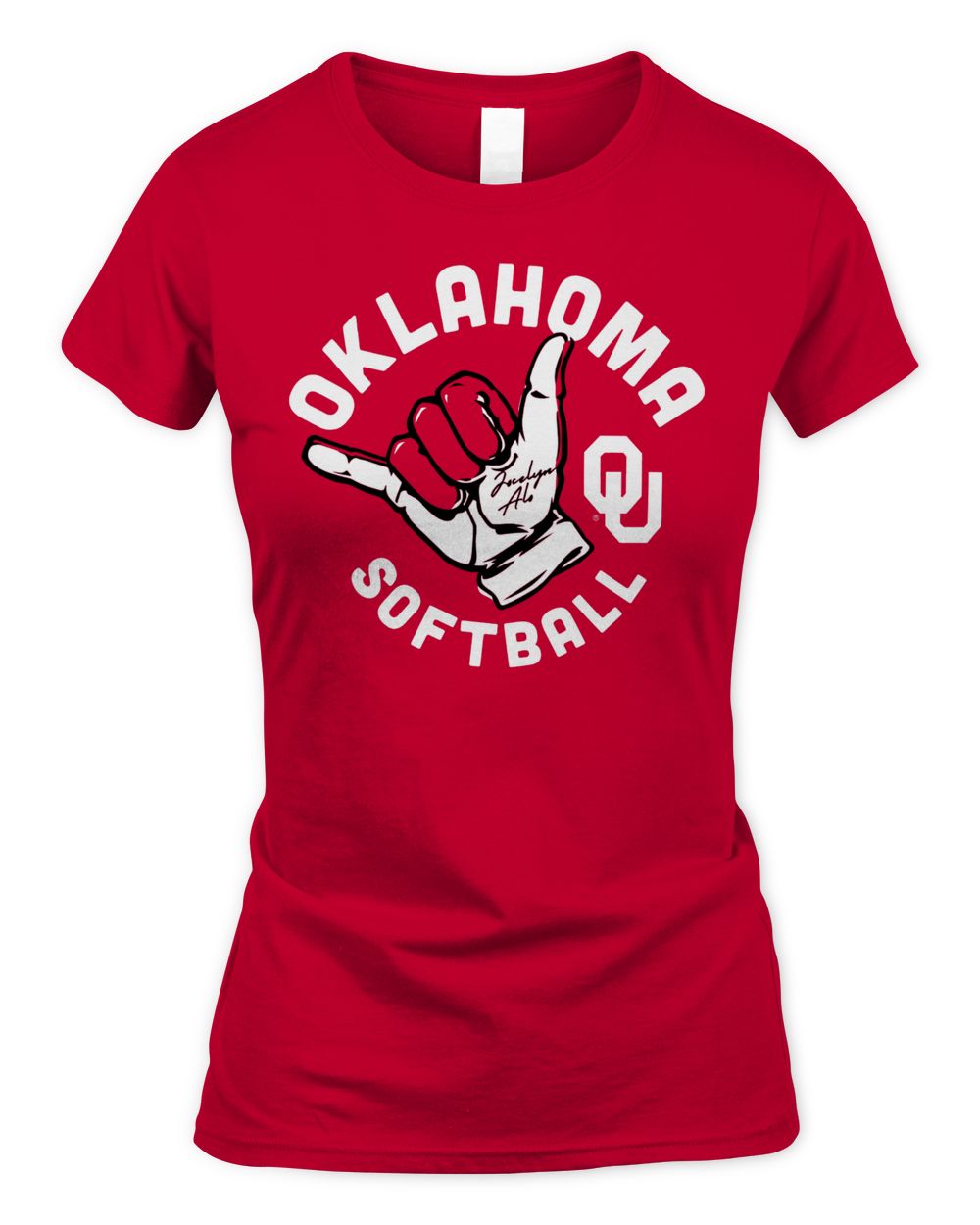 Oklahoma Softball Jocelyn Alo Sooner Shaka Shirt