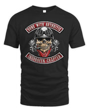 Sons With Arthritis Ibuprofen Chapter Funny Biker Skull Shirt