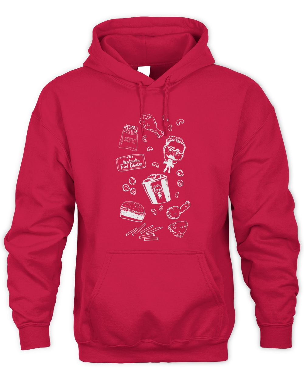 Kfc Merch Chicken Scribble Shirt