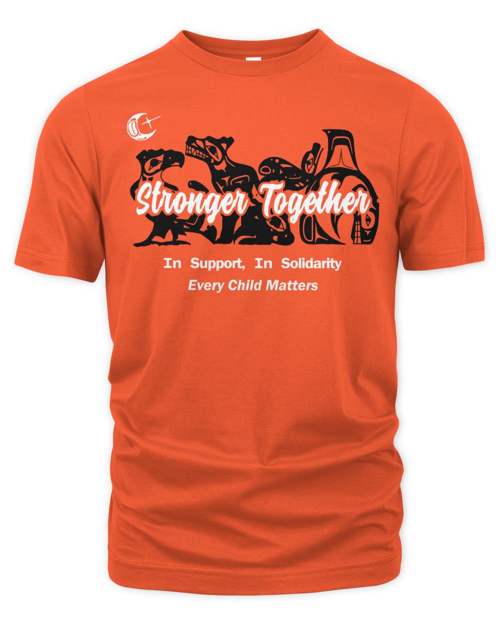 Wolfpack Apparel 4 Crest Stronger Together Shirt