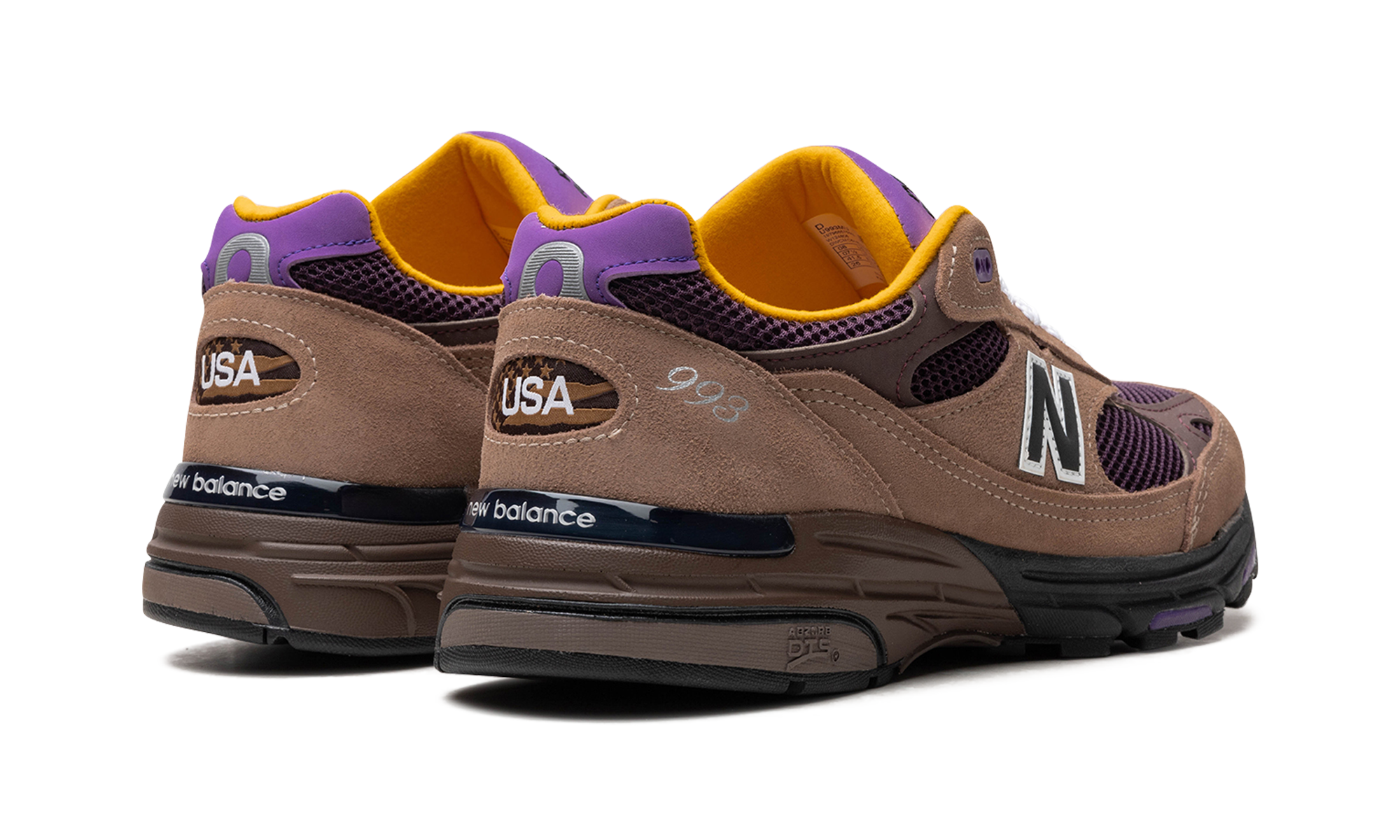 993 "Made in usa - mushroom / midnight violet" U993MU
