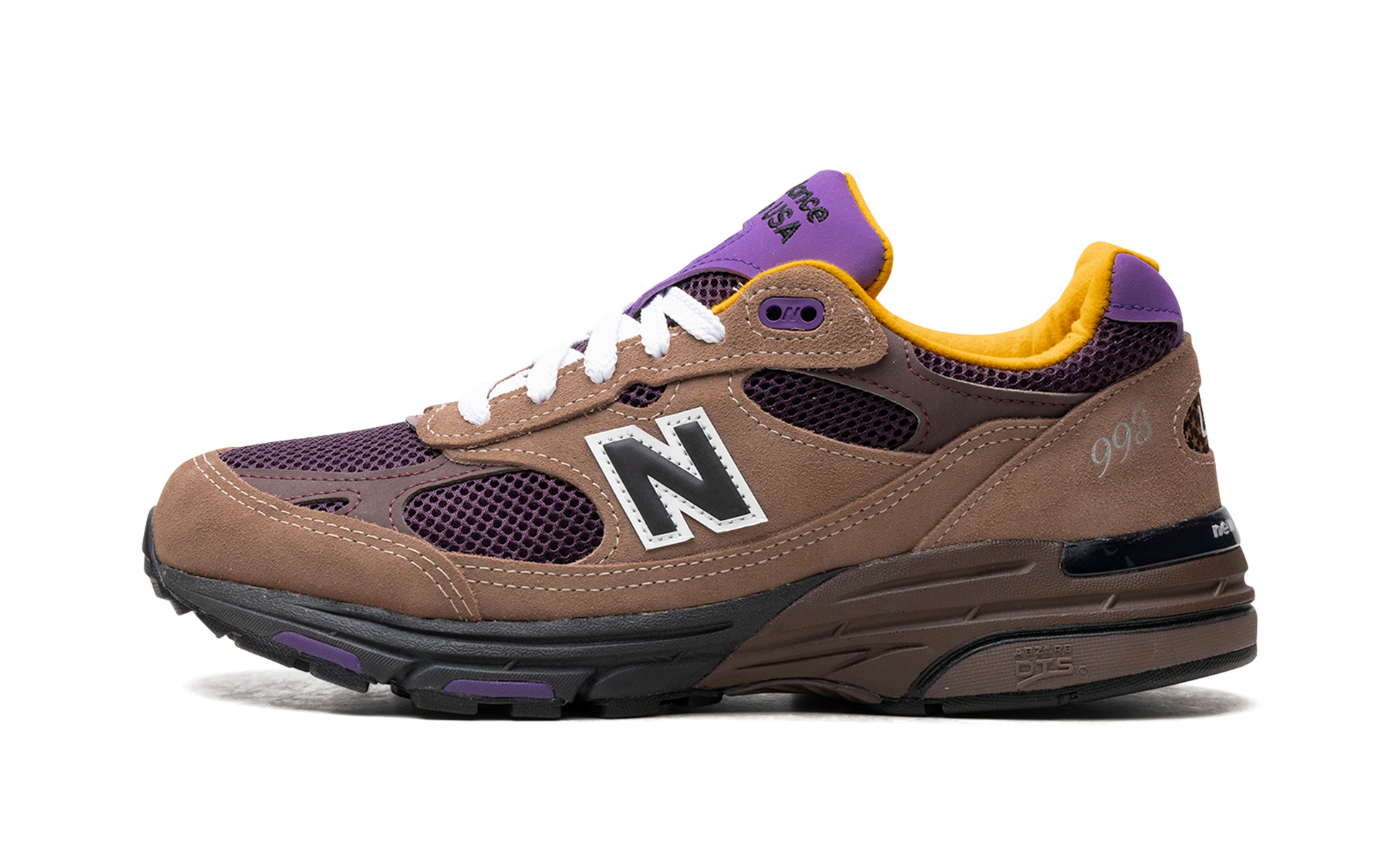 993 "Made in usa - mushroom / midnight violet" U993MU