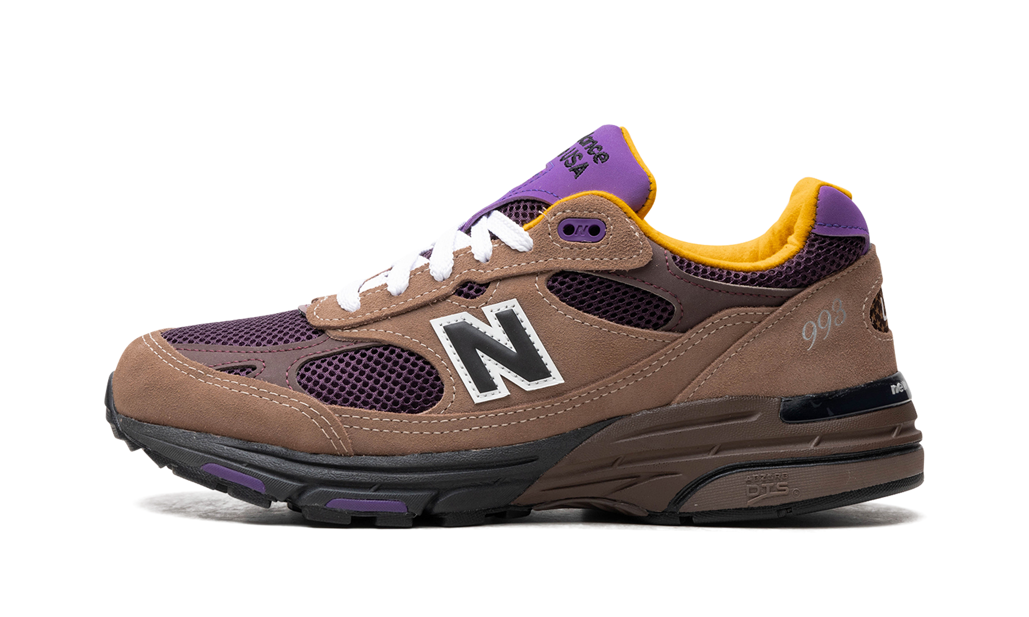 993 "Made in usa - mushroom / midnight violet" U993MU