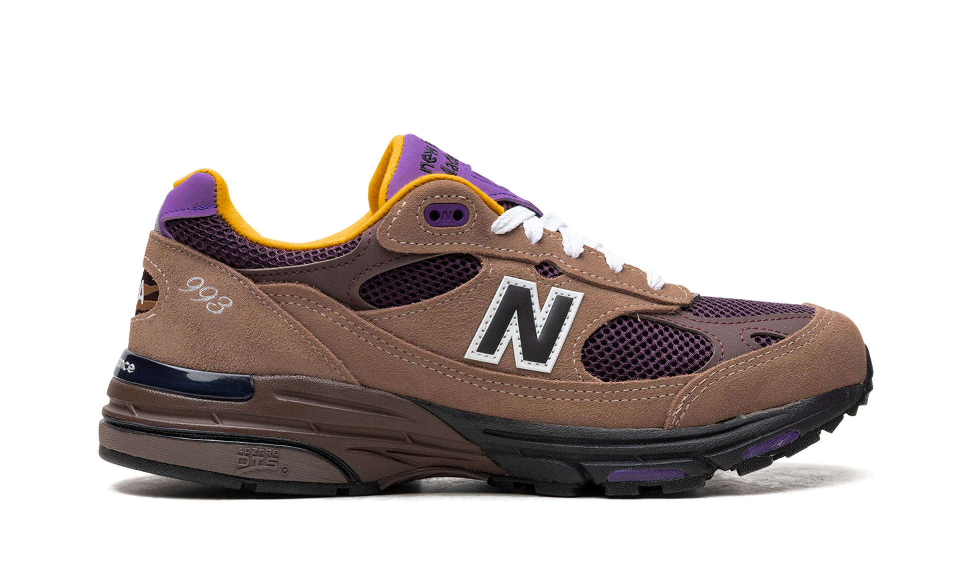 993 "Made in usa - mushroom / midnight violet" U993MU
