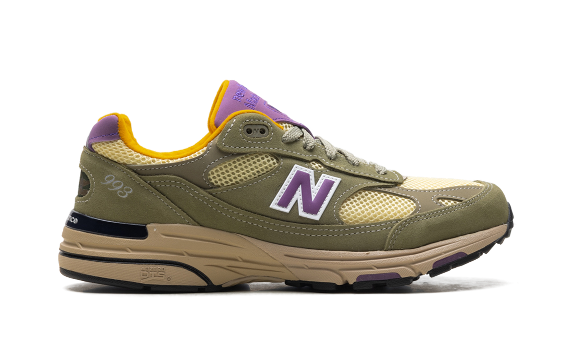 993 "Made in usa - olive leaf / maize" U993OL