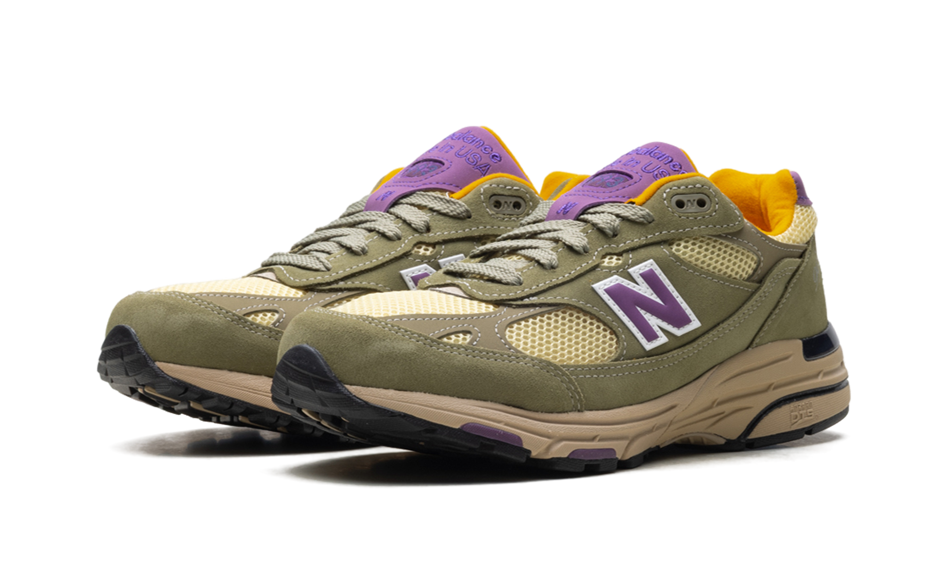 993 "Made in usa - olive leaf / maize" U993OL