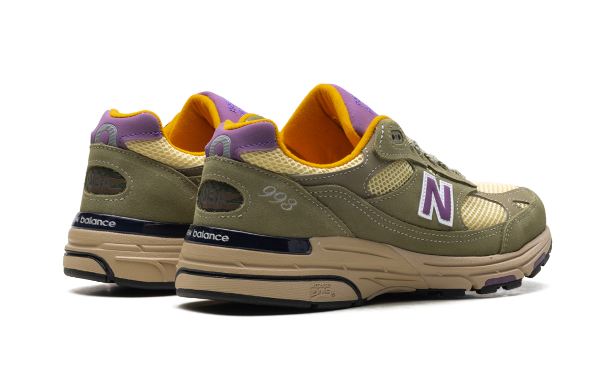 993 "Made in usa - olive leaf / maize" U993OL