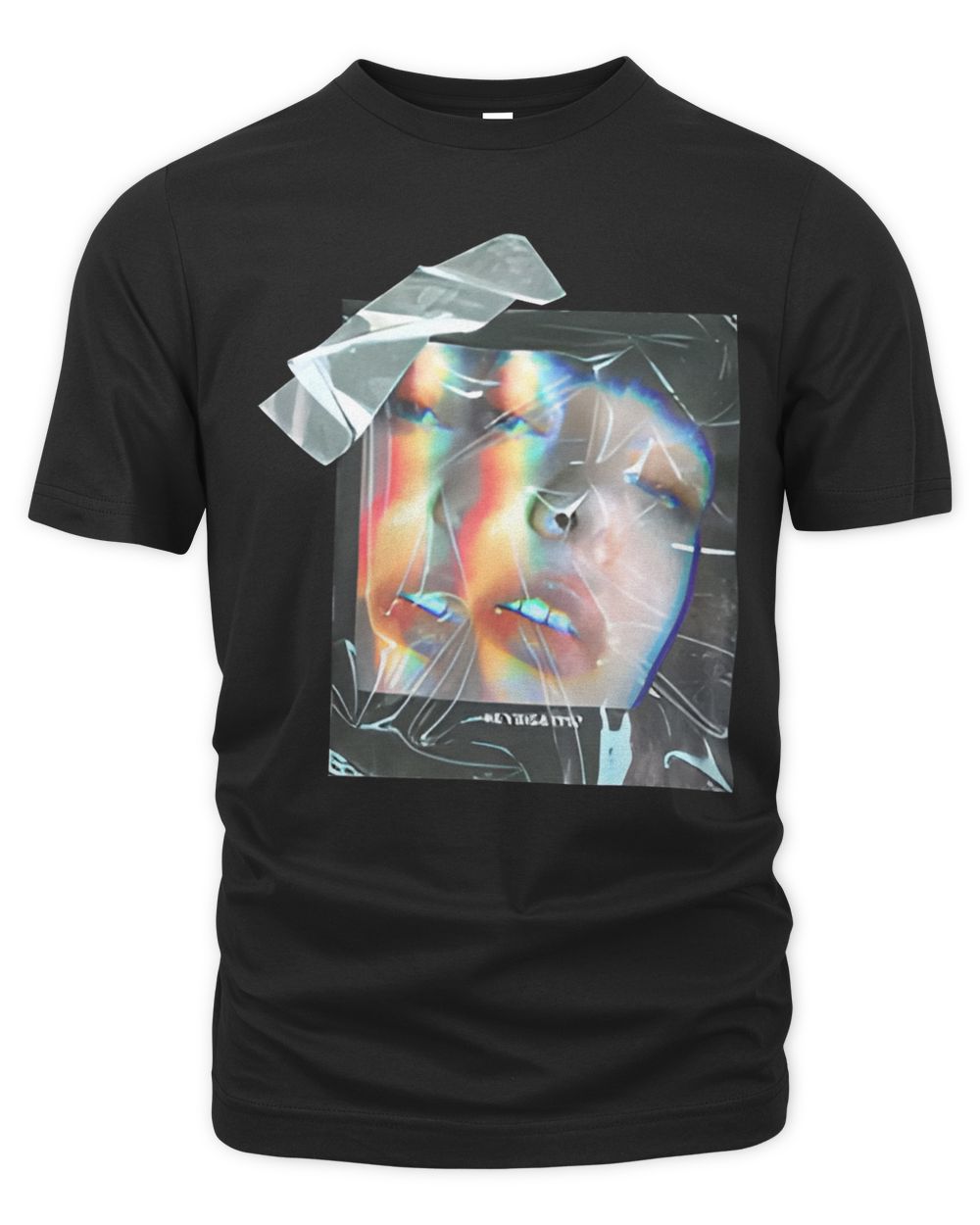 Techwear On Clothing Refracting Face Shirt