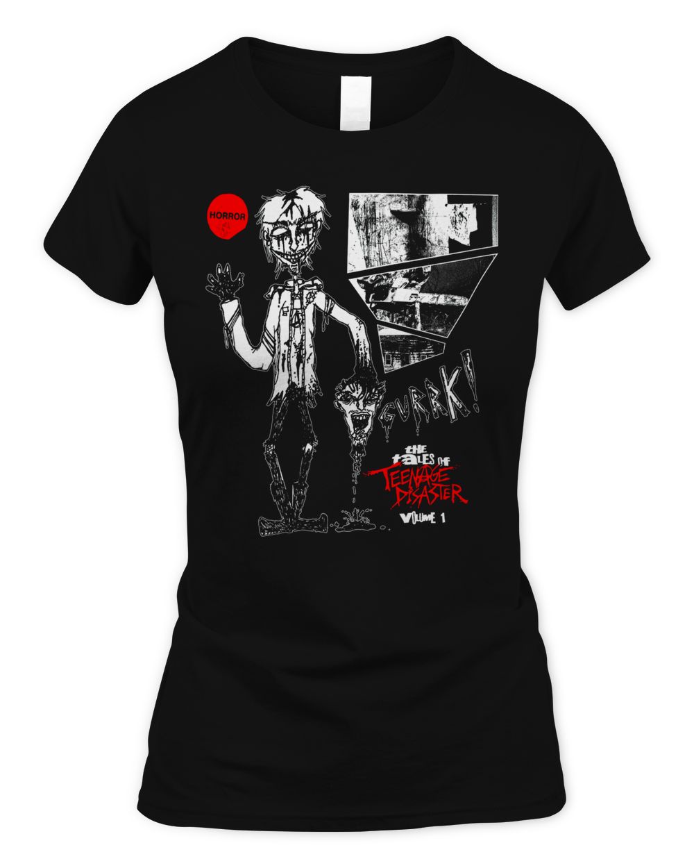 Teenage Disaster Merch Horror Shirt