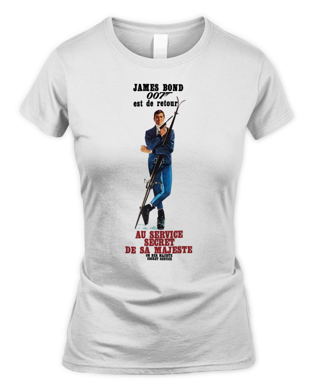 James Bond Merchandise on Her Majesty's Secret Service Shirt