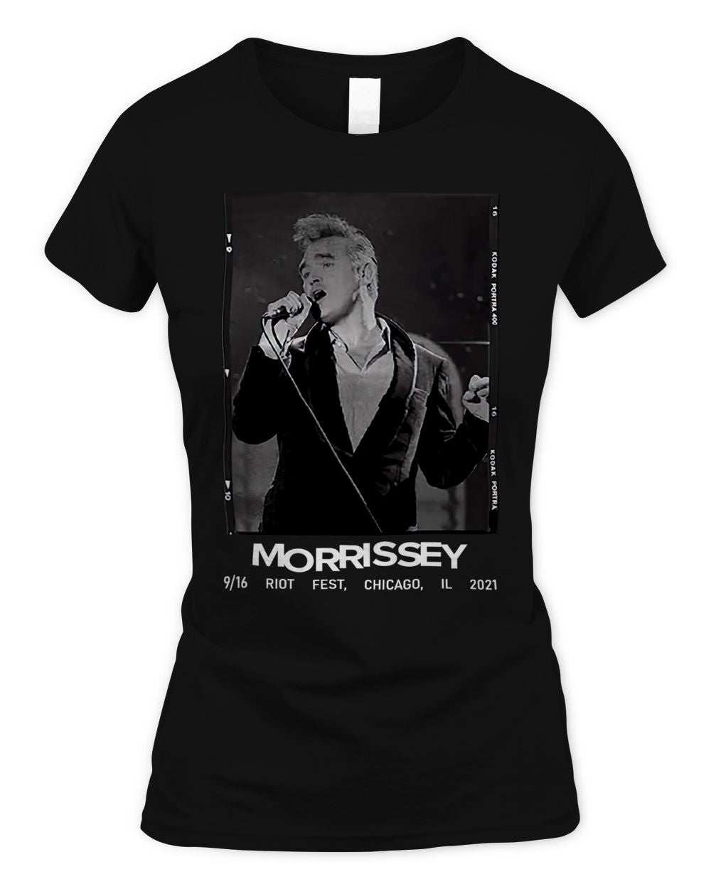 Morrissey Merch Photo Proof - Riot Fest Shirt