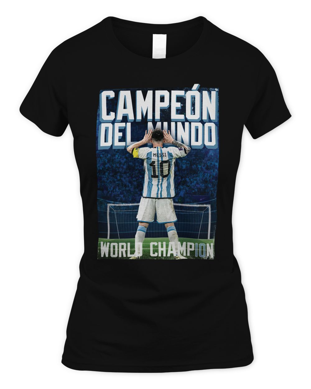 Messi Merch Champion of the World Shirt