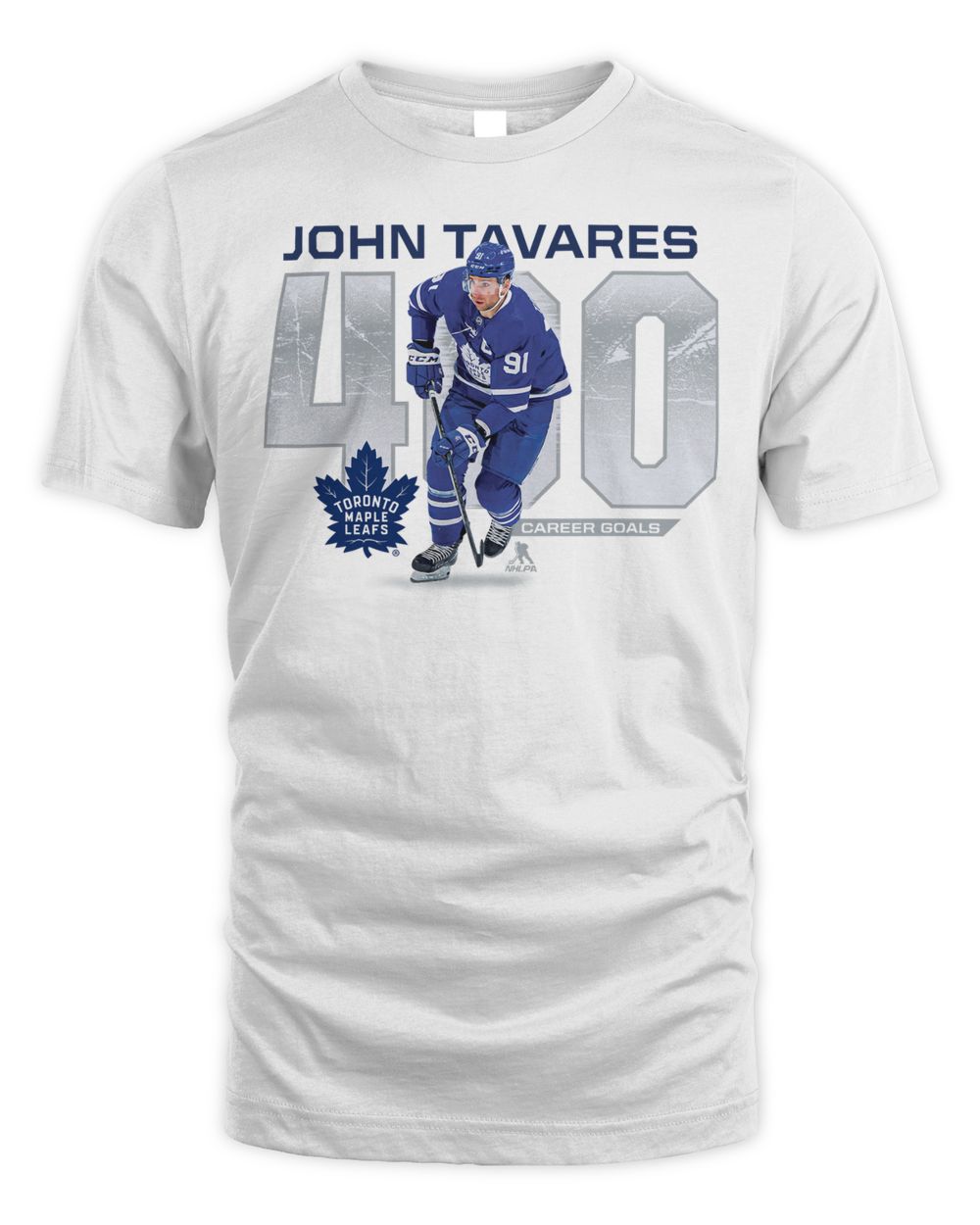 John Tavares Toronto Maple Leafs 400 Career Goals Shirt