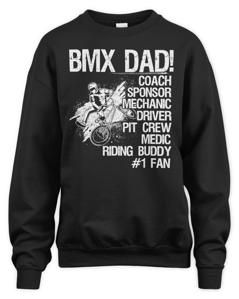 Bmx Dad Coach Sponsor Mechanic Driver Shirt