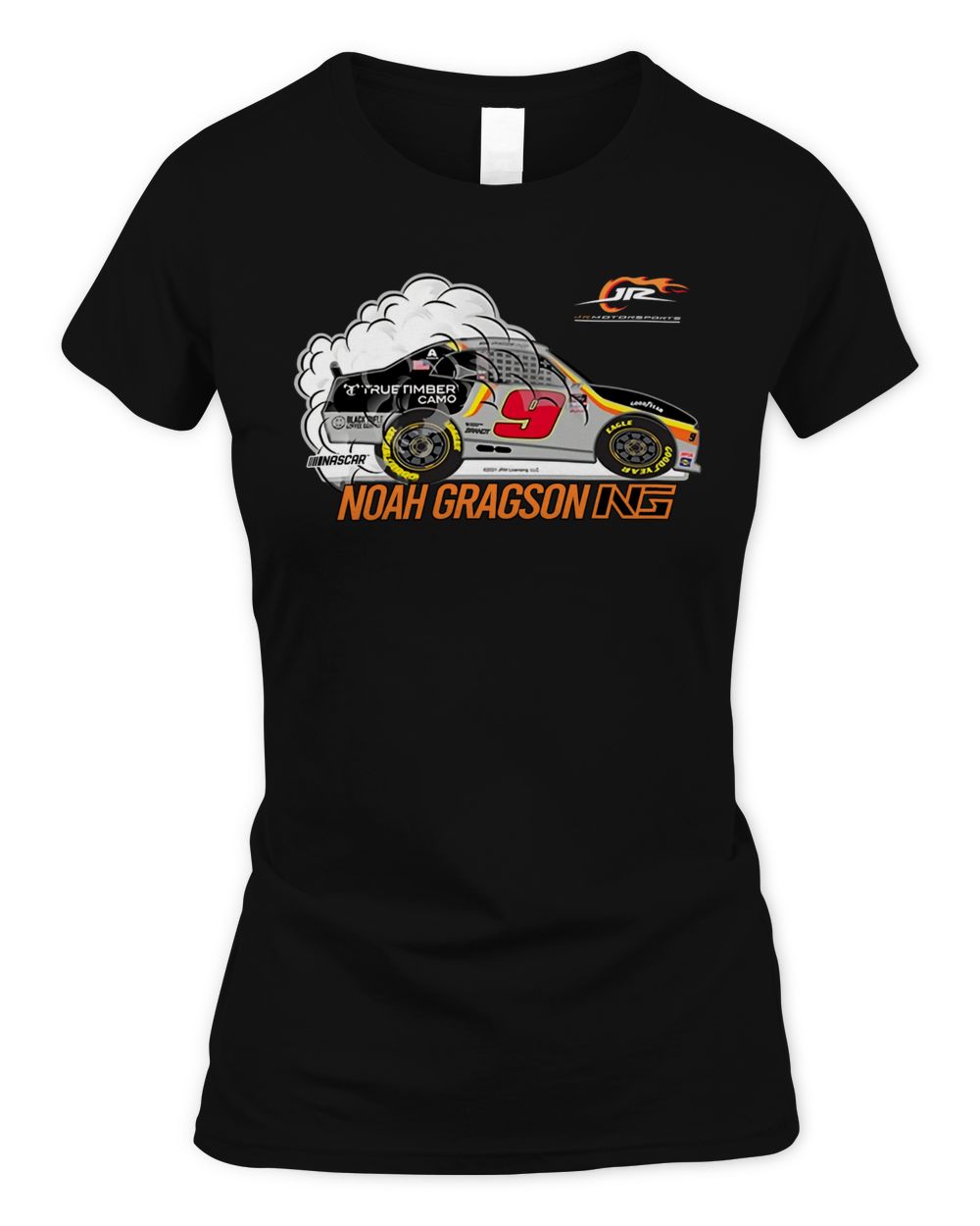Noah Gragson JR Motorsports Official Team Apparel Bass Pro Shops 1 Spot Shirt