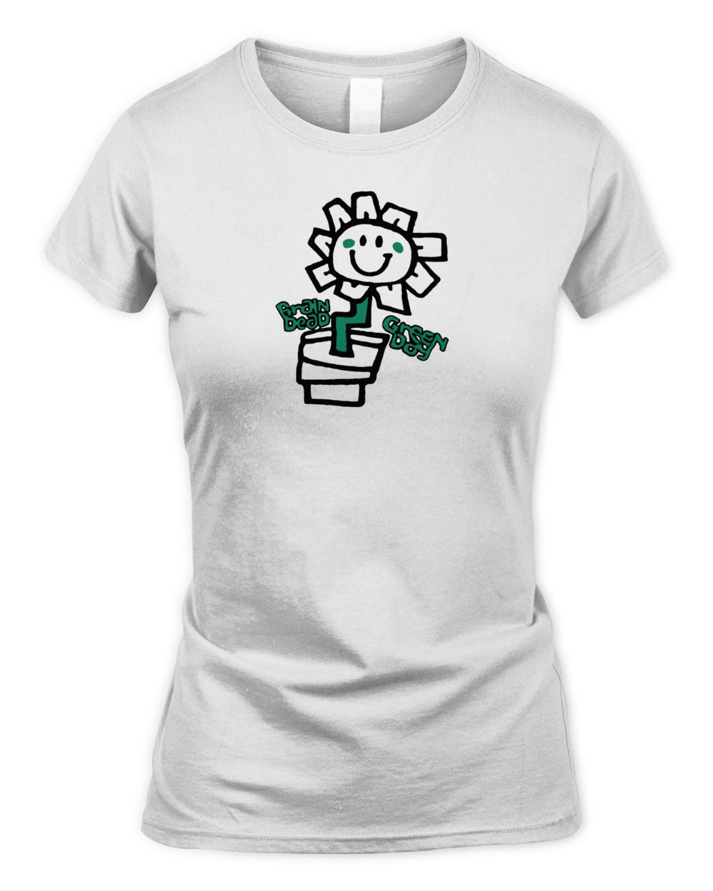 Brain Dead Clothing Brain Dead X Green Day Flower Pot Shirt