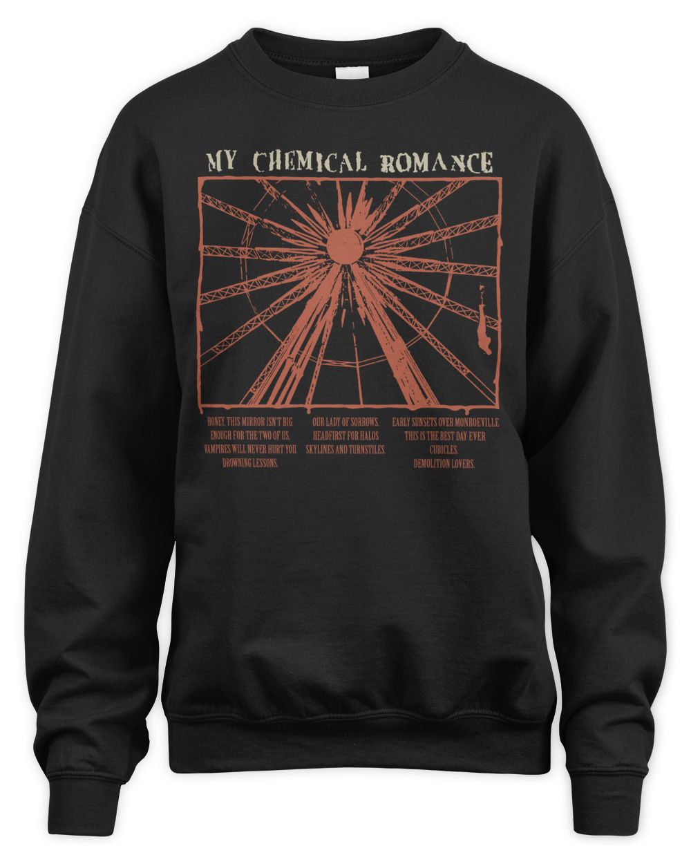 My Chemical Romance Merch Bullets Track Shirt