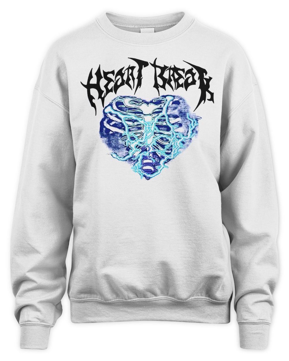 Techwear On Clothing Lightning Skeleton Graphic Shirt