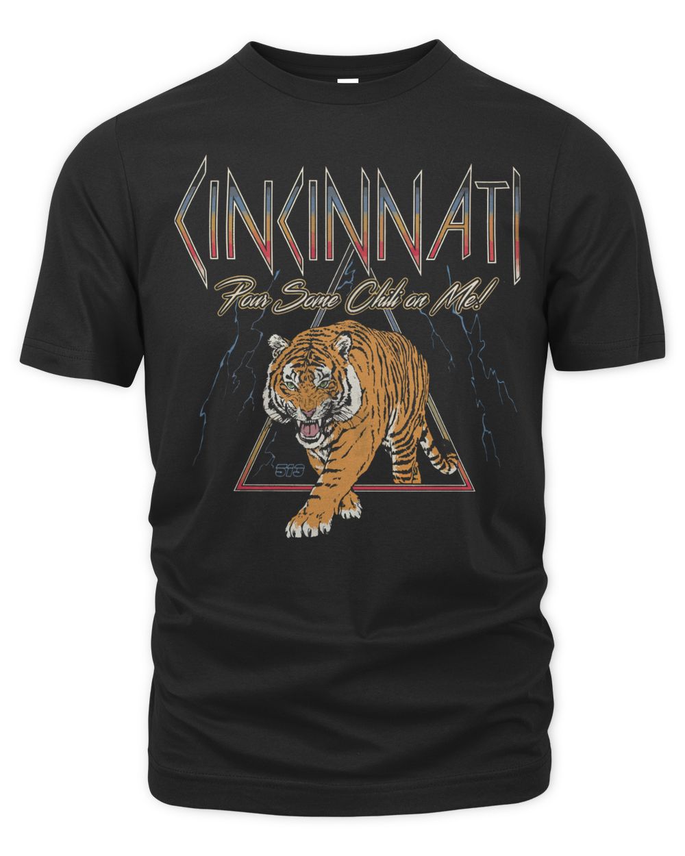 Cincy Shirts Def Tiger - Pour Some Chili on Me Shirt