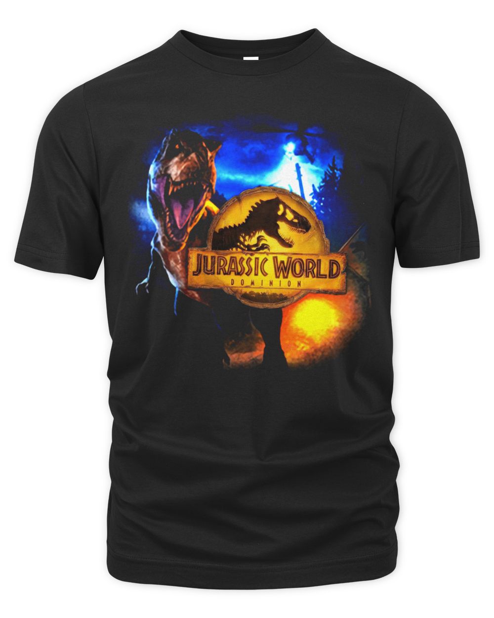 Jurassic World Merch Amber Logo Shirt