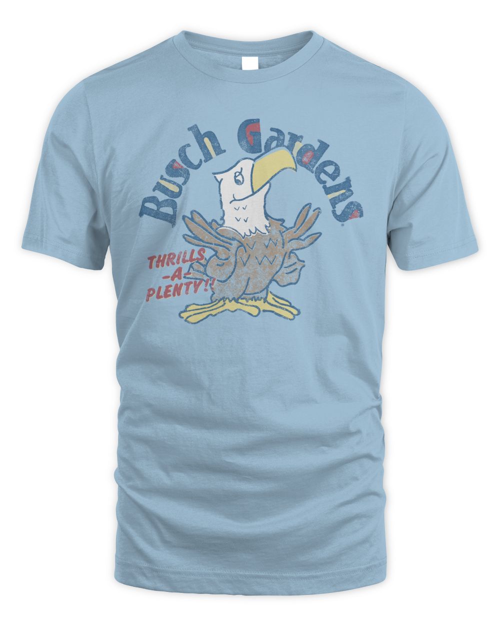 Sea World Parks Clothing Busch Gardens Retro Eagle Shirt