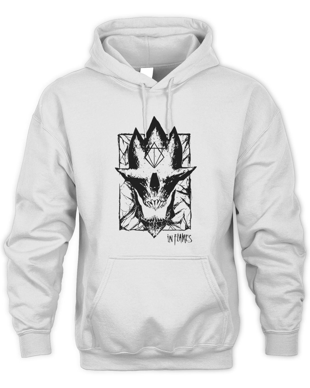 In Flames Merch Jester Skull Shirt