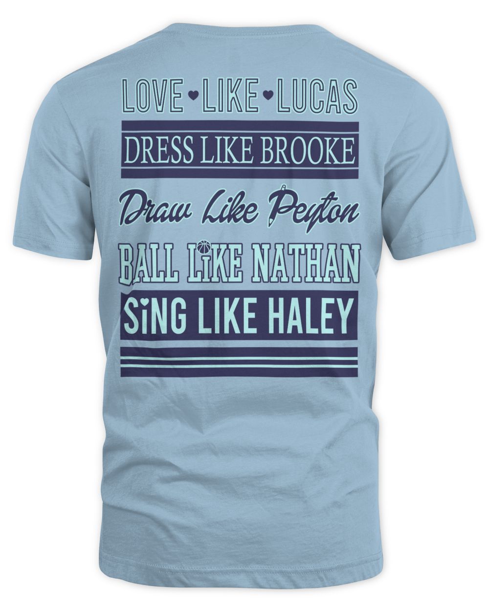 One Tree Hill Merchandise Love Like Lucas Shirt