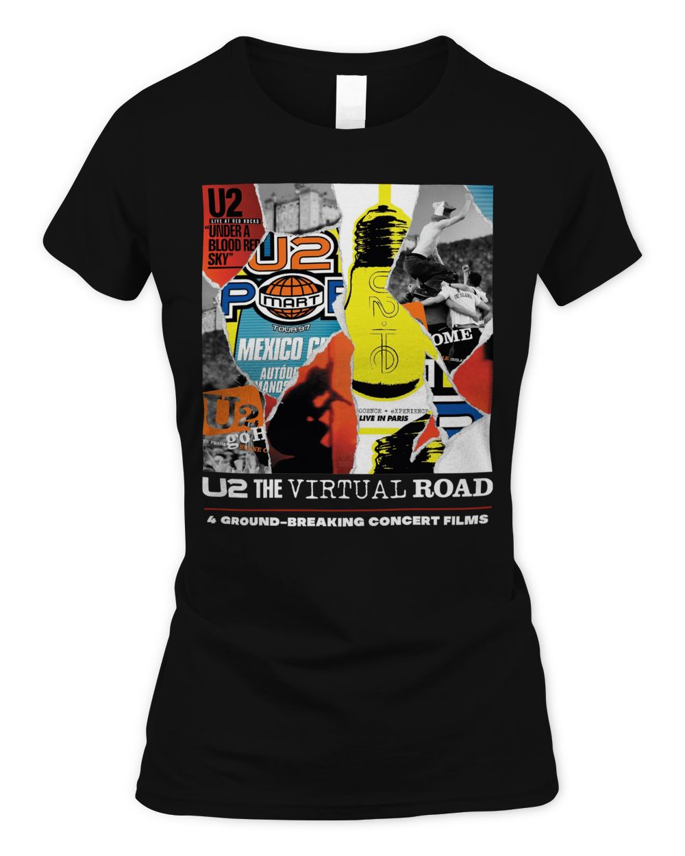 U2 Merchandise The Virtual Road Shirt