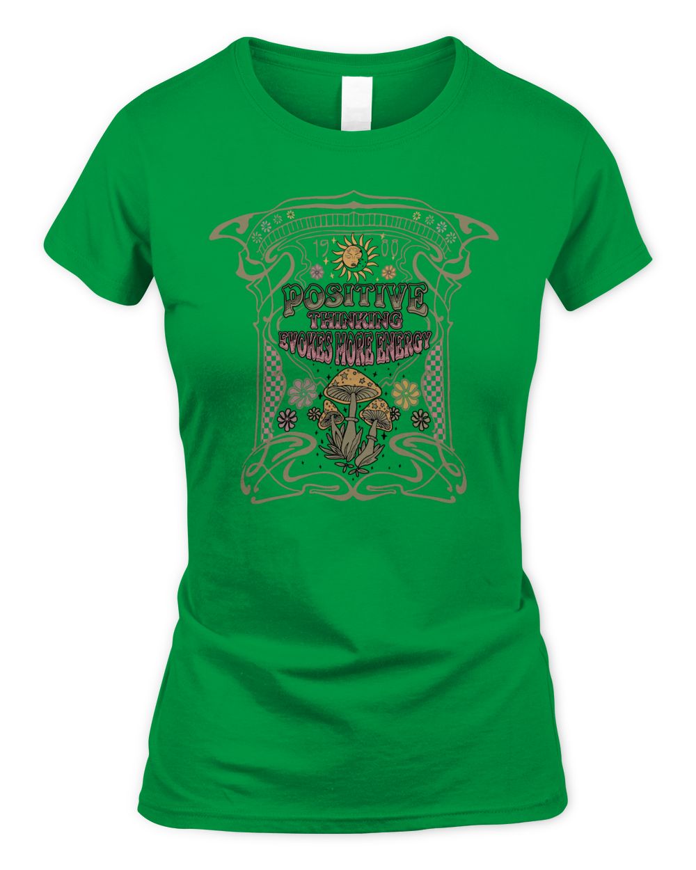 Cider Clothing Positive Thinking Evokes Energy Shirt