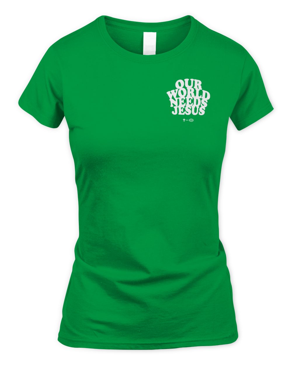 Elevated Faith Apparel Our World Needs Jesus Shirt