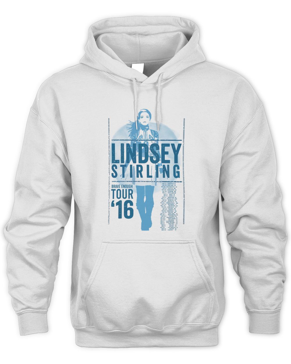 Lindsey Stirling Merch Rave Enough 2016 Tour Shirt