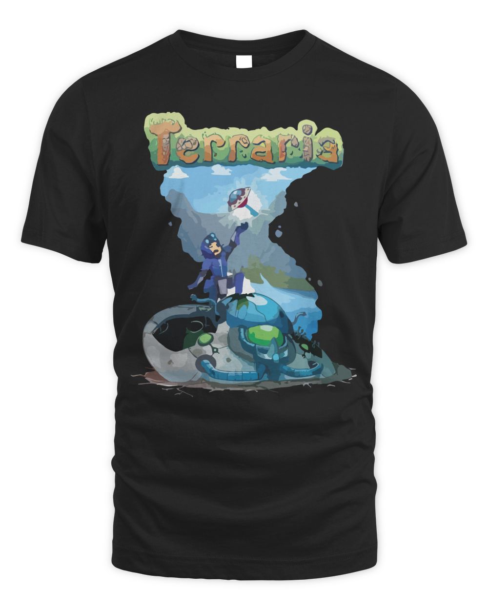 Terraria Merch Cosmic Car Key Shirt